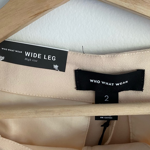 ✨SOLD✨ Who what wear| blushes pink wide leg work pants - Picture 5 of 6